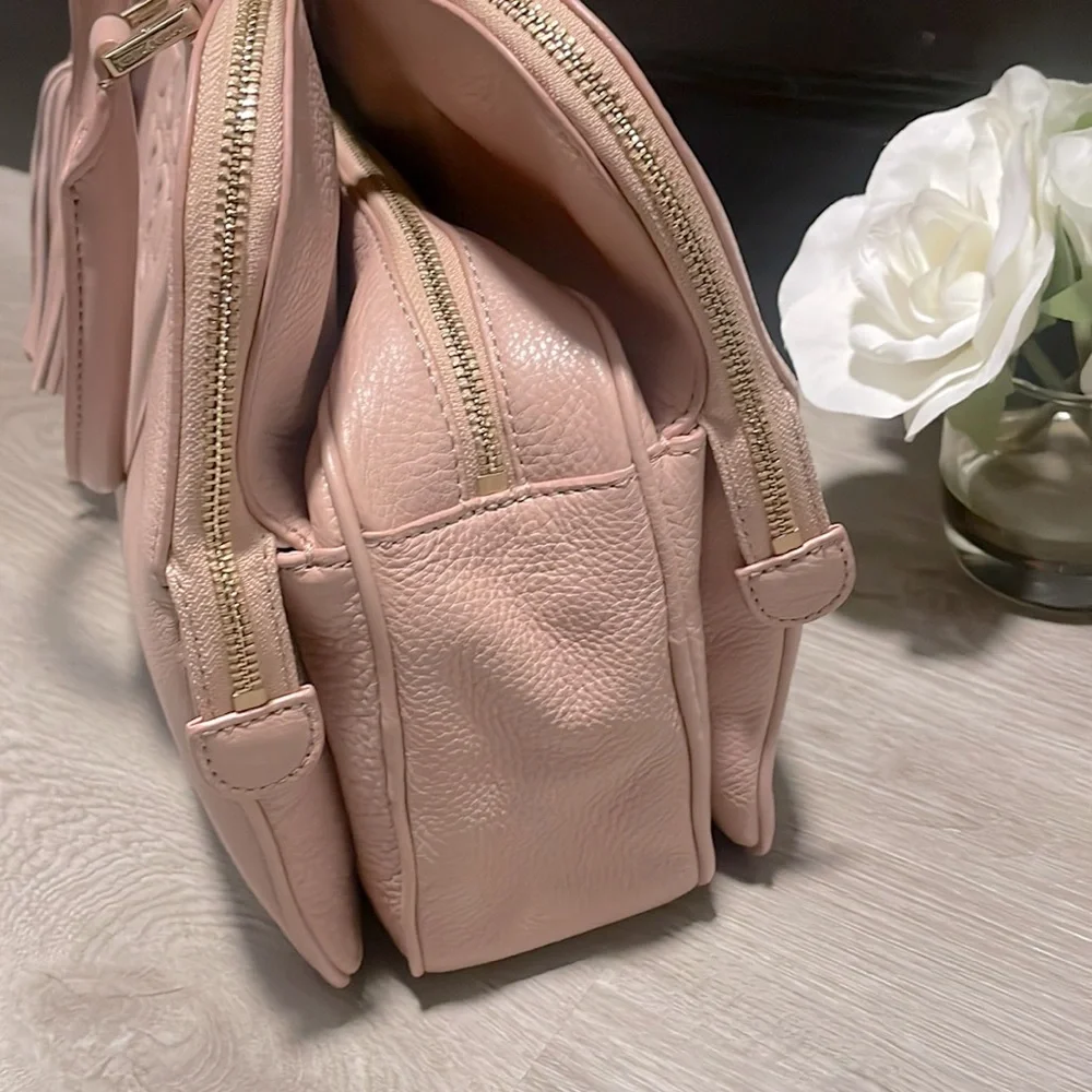 Tory Burch Pink Thea Top Handle Satchel